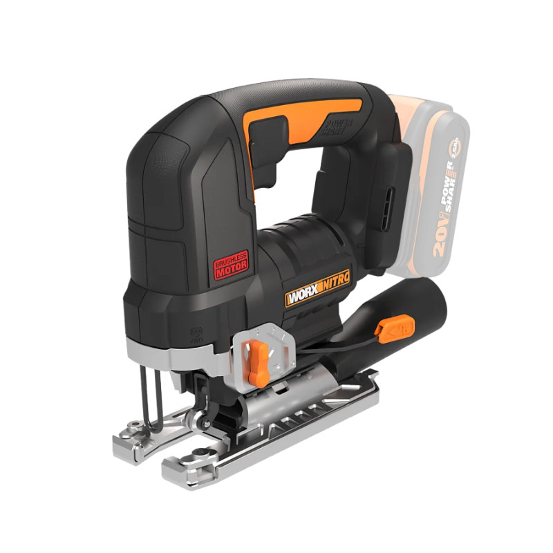 Worx 20v Stiksav  26mm  Kulfri  Solo