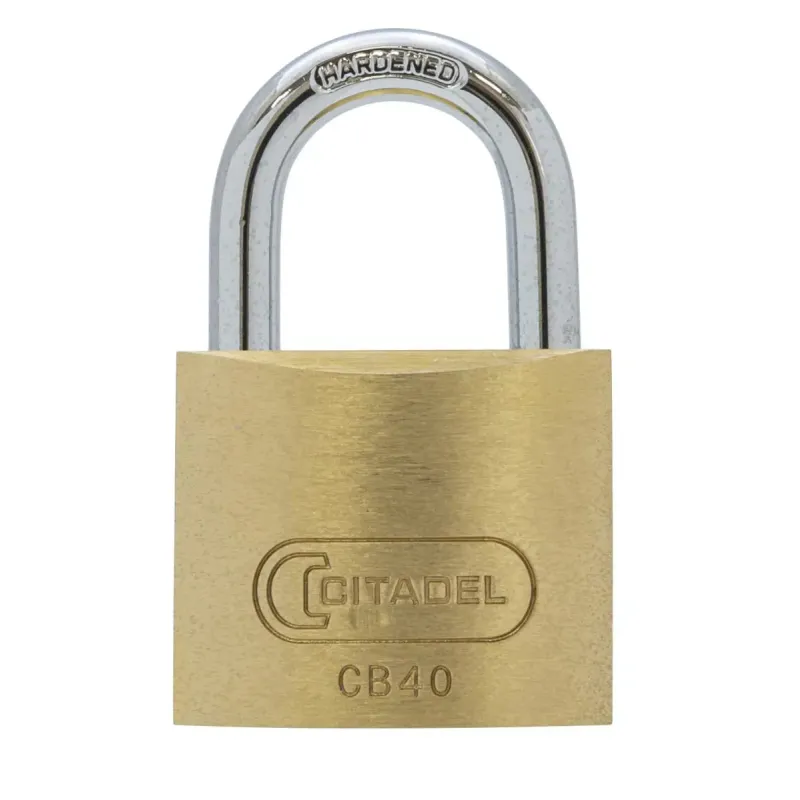 Abus Hængelås Citadel Cf40   Messing 31997