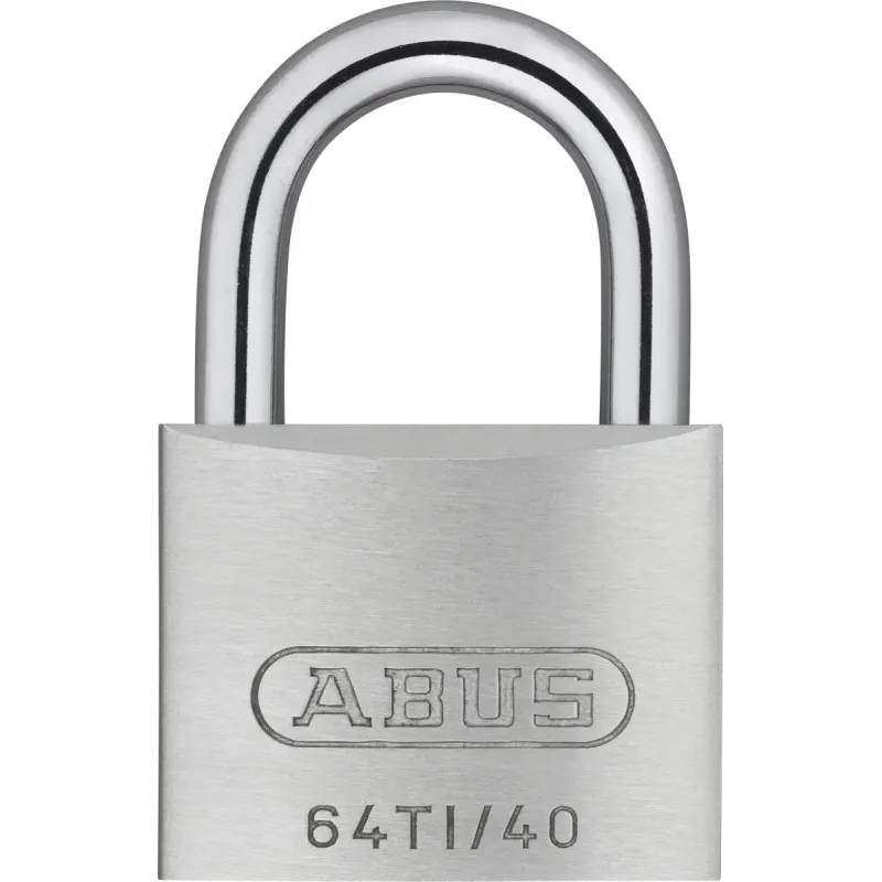 Abus Hængelås Titalium 40 Mm 64ti 40 Dobbelt Pakke 56413
