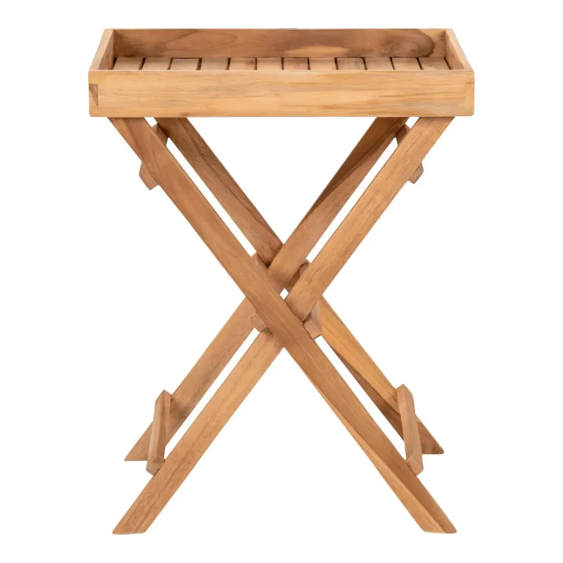 Bakkebord Bakkebord   Teaktræ 29 39 H49   Cm 7501005