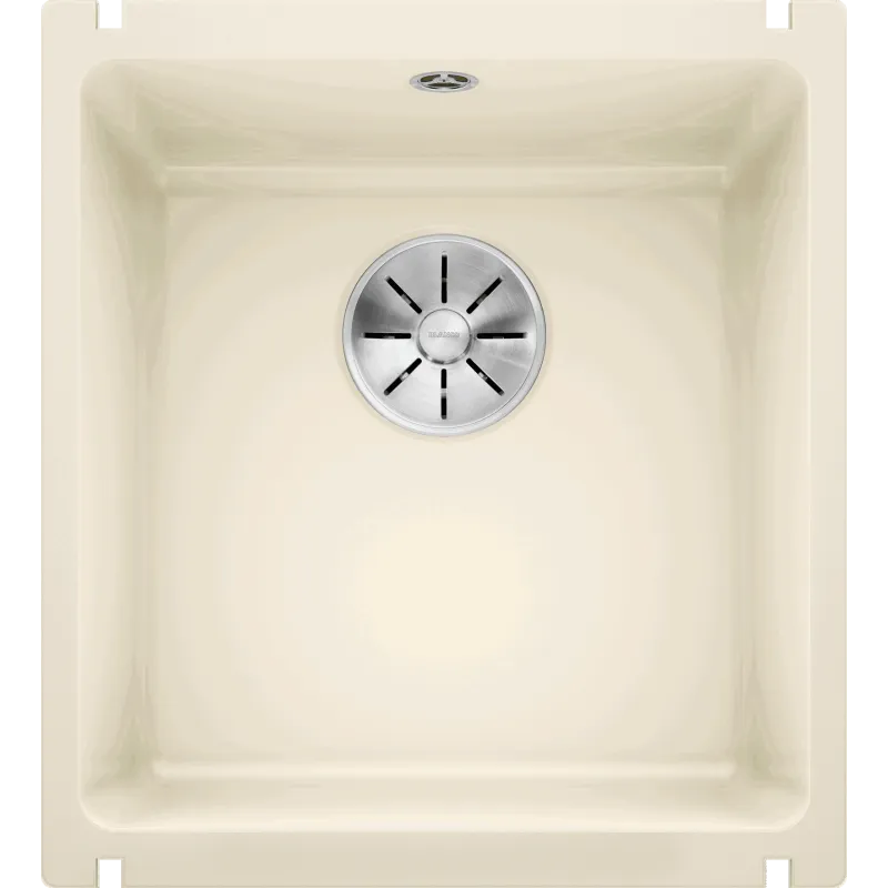 Blanco Subline 375-  Kp Magnolia Uxi Køkkenvask   Keramisk Porcelæn Magnolia 414   456 Cm