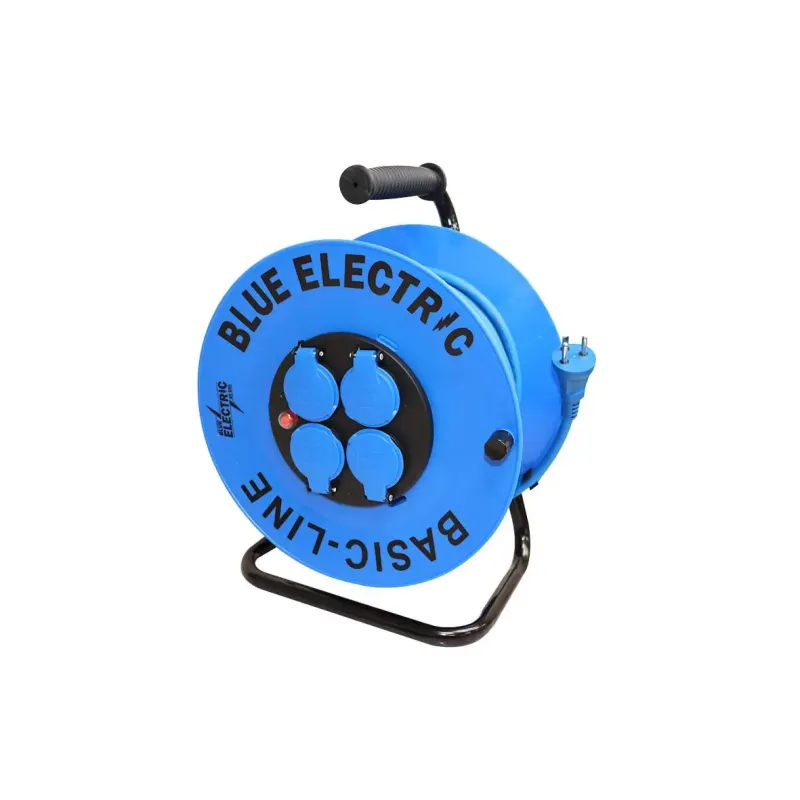 Blue Electric Kabeltromle Basicline 25   1250402
