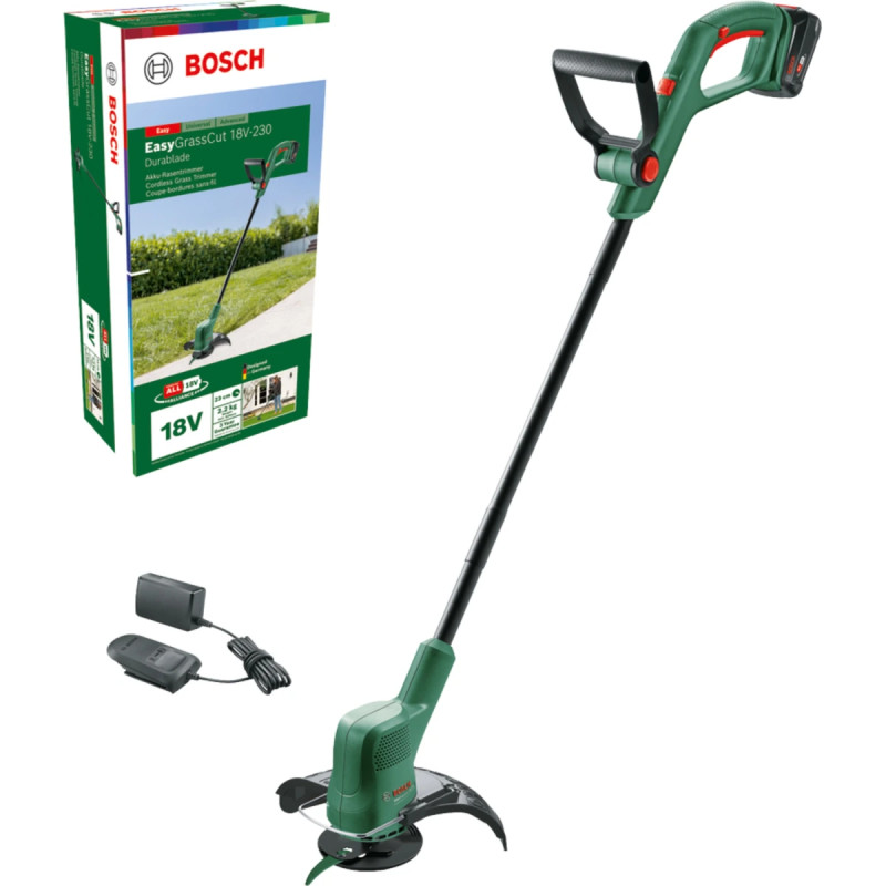 Bosch Akku Græstrimmer Durablade 18v-230 2ah 06008c1n00
