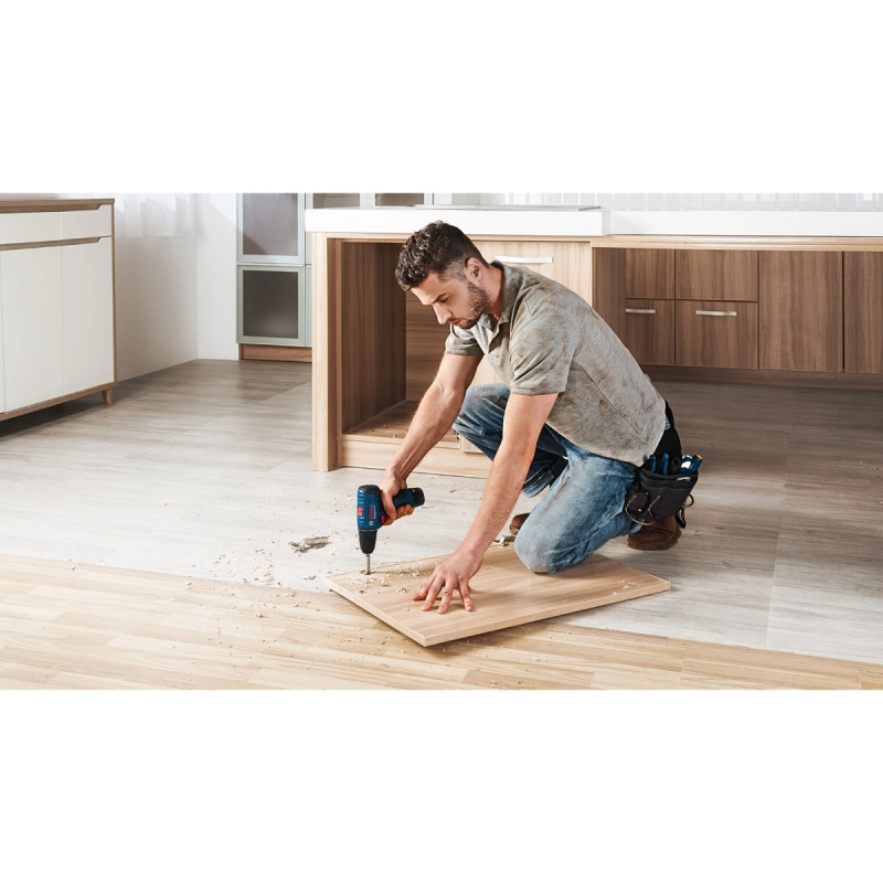 Bosch Akkubore- Skruemaskine Gsr 120-li 2x2ah Case 06019g8002