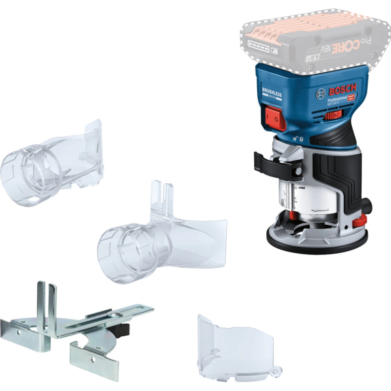 Bosch Akkukantfræser Gkf 18v-  06016c2000