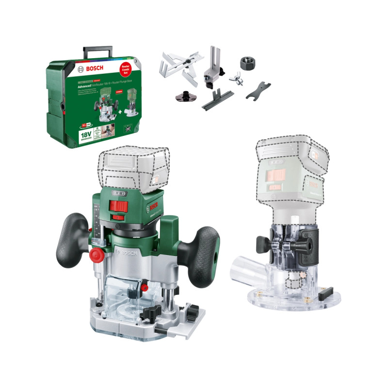 Bosch Akkukantfræser 18v-    Tilbehør  -box 06039d5002