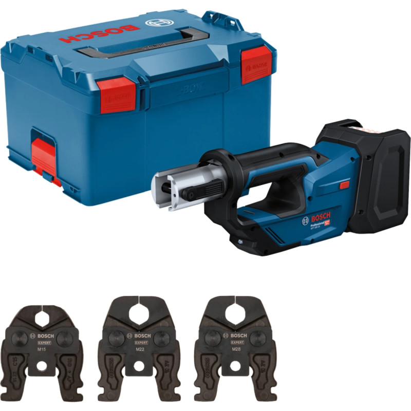 Bosch Akkupressværktøj Gpt 18v-19 M15 22 28  -boxx 238 06019m2001