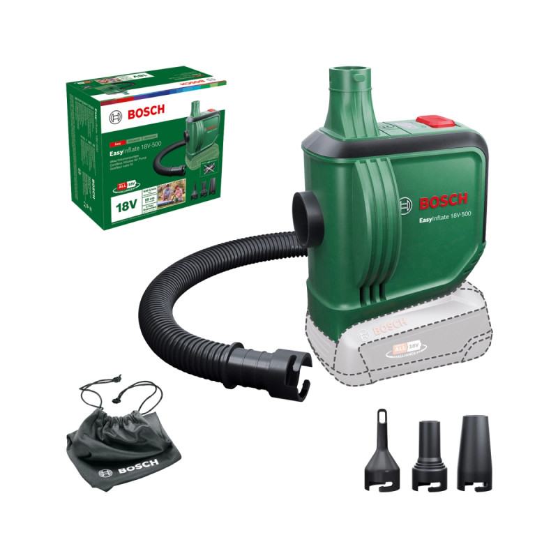 Bosch Akkupumpe Easy Inflate 18v-500 Solo 603947200