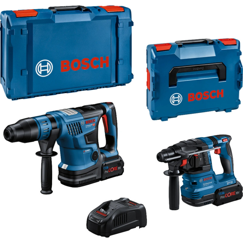 Bosch Akkusæt 18v Gbh-22  Gbh-36 2x8ah Pc Gal 18v-40 0615a5003c
