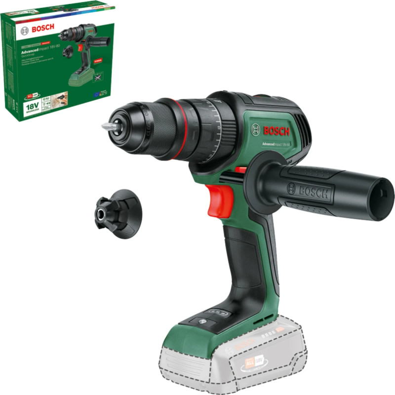 Bosch Akkuslagboremaskine Adv 18v-80   5ah 06039e2101