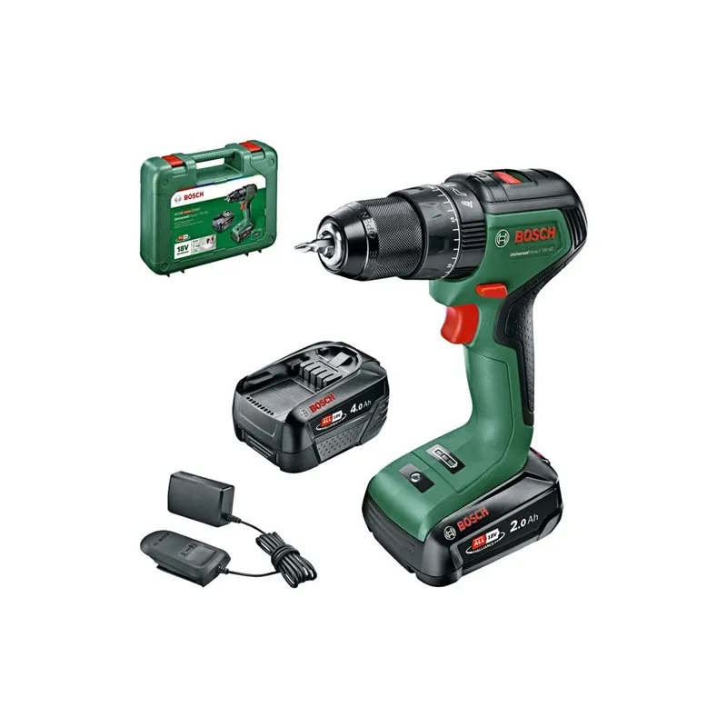 Bosch Akkuslagboremaskine Univ 18v-60   4ah Slagboremaskine 06039d7105