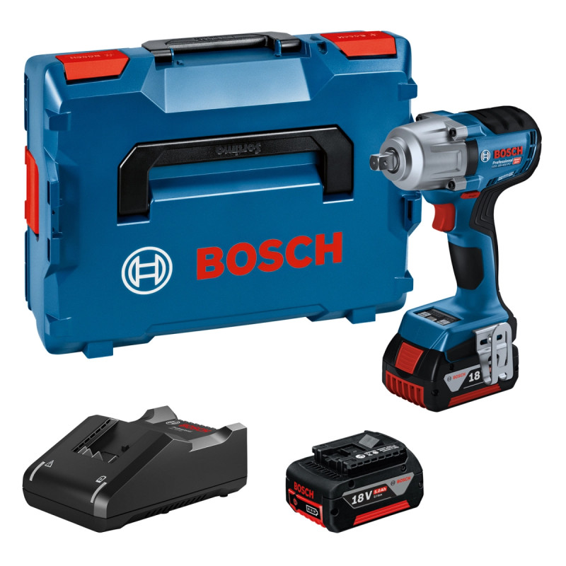 Bosch Akkuslagnøgle Gds 18v-450 Pc 2x5ah  -boxx 06019k4103