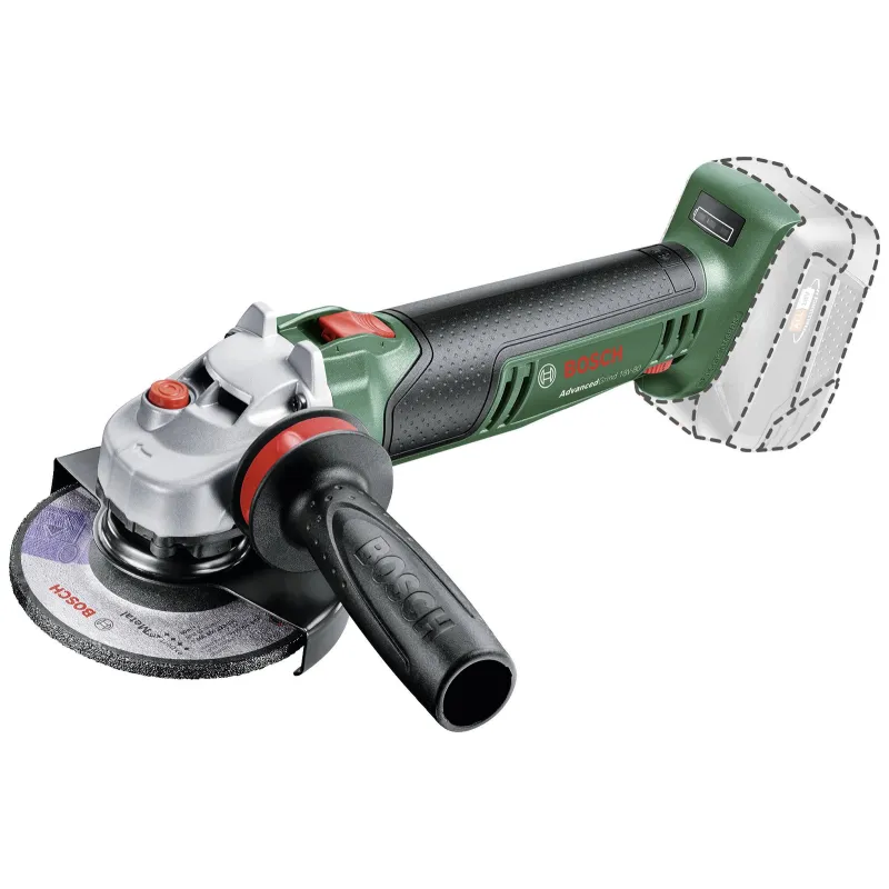 Bosch Akkuvinkelsliber Advanced 18v 125mm Solo Vinkelslibere 06033e5100
