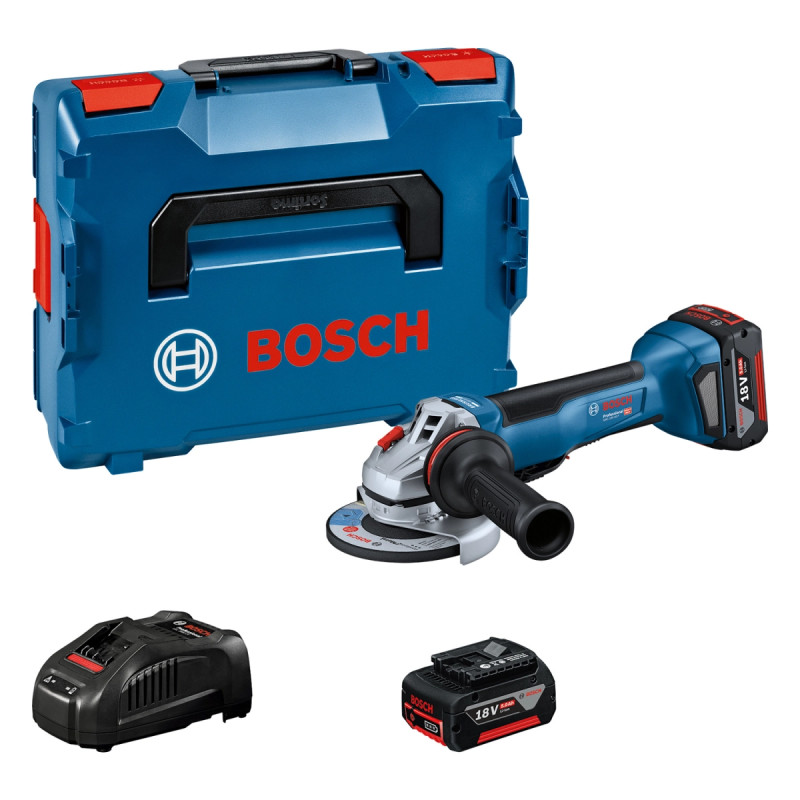 Bosch Akkuvinkelsliber Gws 18v-10   Kit 2x5ah 06019j4101