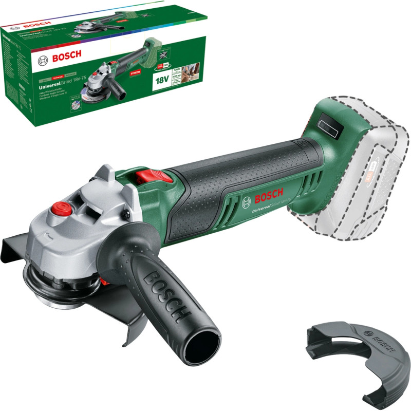 Bosch Akkuvinkelsliber Univ 18v 125mm Solo 06033e5001