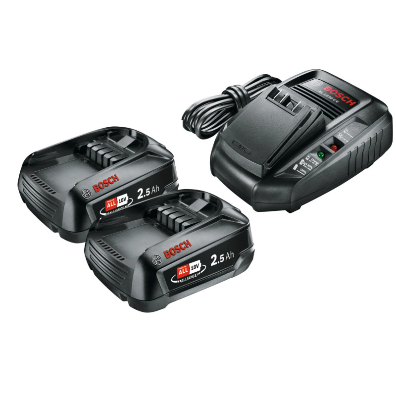 Bosch Batterisæt 18v 2x2 5ah-7438615 1600a011ld