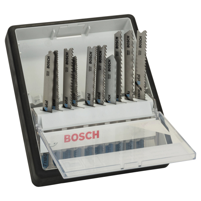 Bosch Stiksavklinge Robustline Metal  -skaft 10stk 2607010541