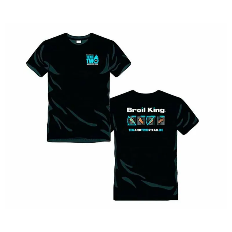 Broil King  -shirt 10   Sort Str Xl