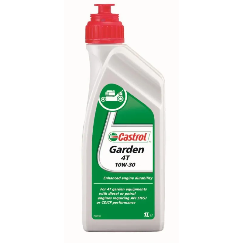 Castrol Garden 4t Til Plæneklipper Og Havemaskiner 10w-30    Liter