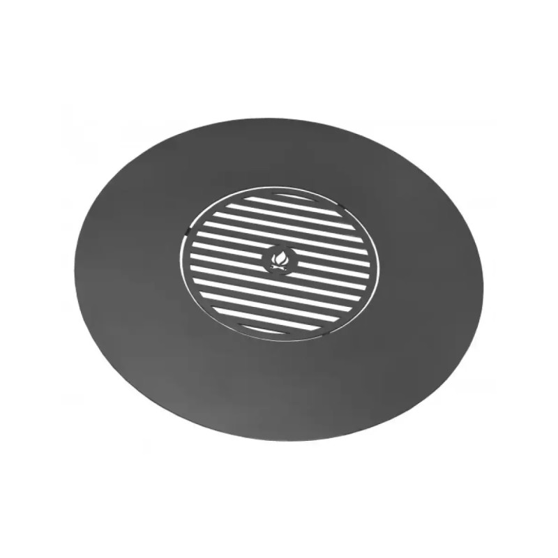 Cook King 82 Cm Grillplade Til Havebålfad Med 40 Cm Grillrist