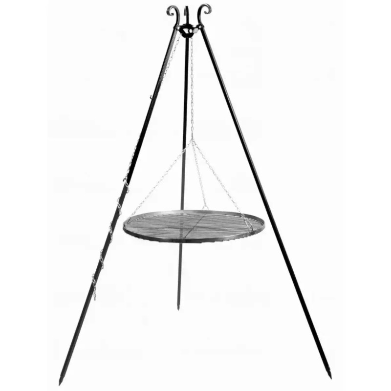 Cook King 180 Cm Trefod Med 70 Cm Stålrist