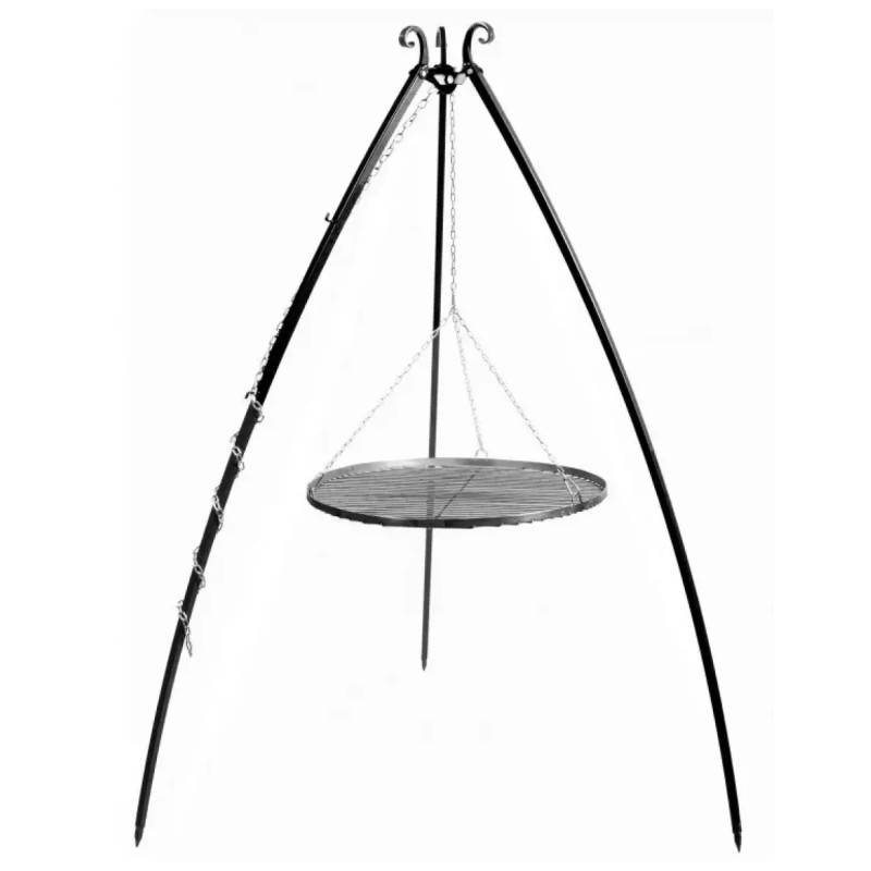 Cook King 200 Cm Trefod Med 70 Cm Stålrist
