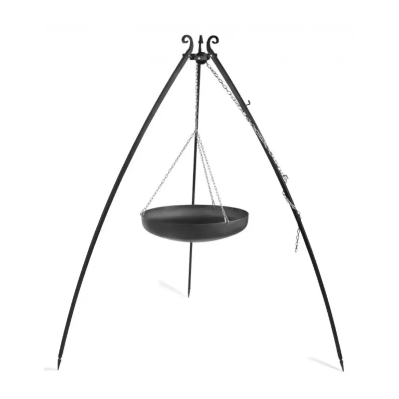 Cook King 200 Cm Trefod Med 70 Cm Stålwok