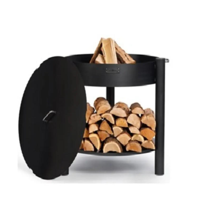 Cook King   Montanaâ  80 Cm Højt Havebålfad Med Låg