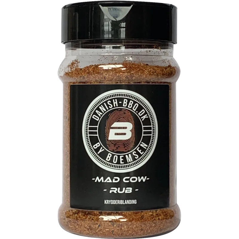 Danish Bbq Mad Cow 220g Rub