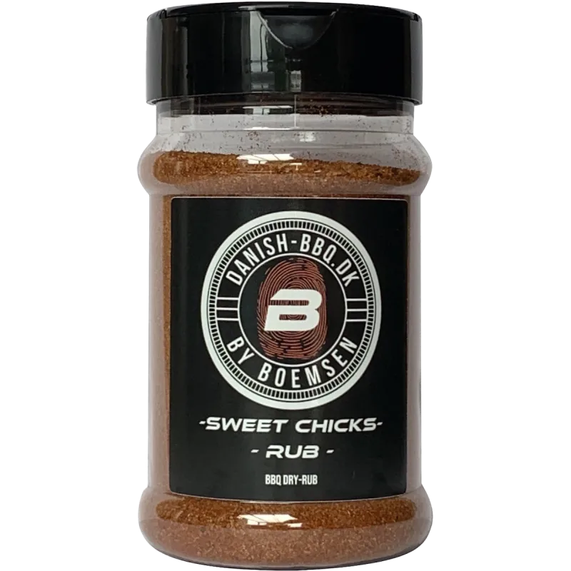 Danish Bbq Sweet Chicks 220g Rub