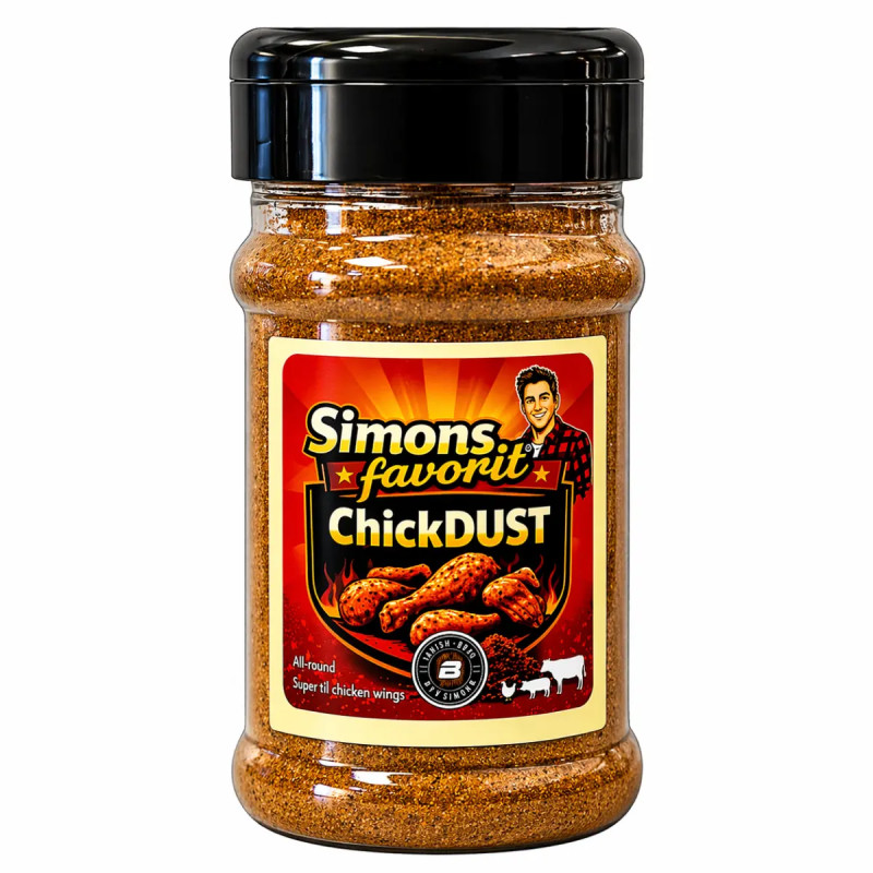 Danish Bbq   Simon Favorit Chickdust 220g