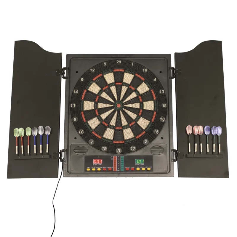 Dartskive Elektronisk   Dartskab Med Dartpile Nordic Games