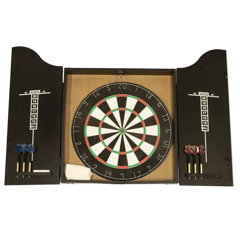Dartskive Klassisk   Dartskab Med Dartpile Nordic Games