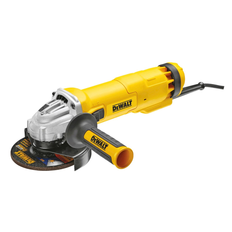 Dewalt 125 Mm 1200w Vinkelsliber Med Nul-strømsafbryder   Dwe4217-qs