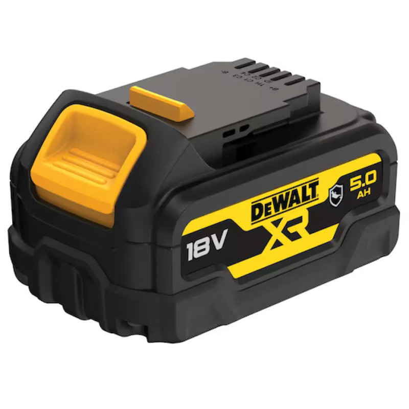 Dewalt 18v Xr 5ah Batteri Med Gummibelægning Gfn   Dcb184g-xj