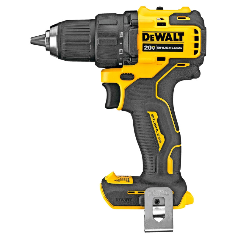 Dewalt 18v Xr Kulløs Kompakt Boremaskine Inkl      2ah Batterier   Dcd708d2t-qw