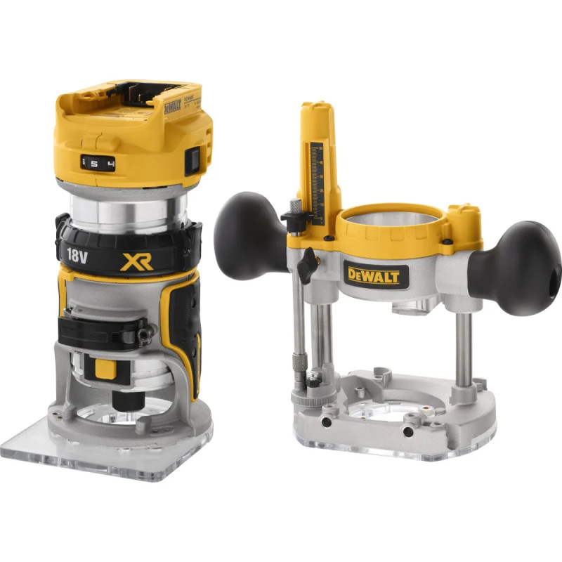 Dewalt 18v Xr Kulløs   Mm Overfræser   Solo   Dcw604n-xj