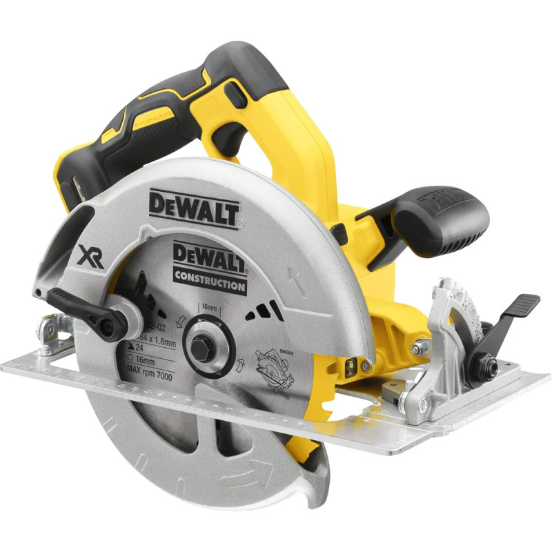 Dewalt 18v Xr Kulløs 184 Mm Rundsav   Solo   Tstak   Dcs570nt-xj
