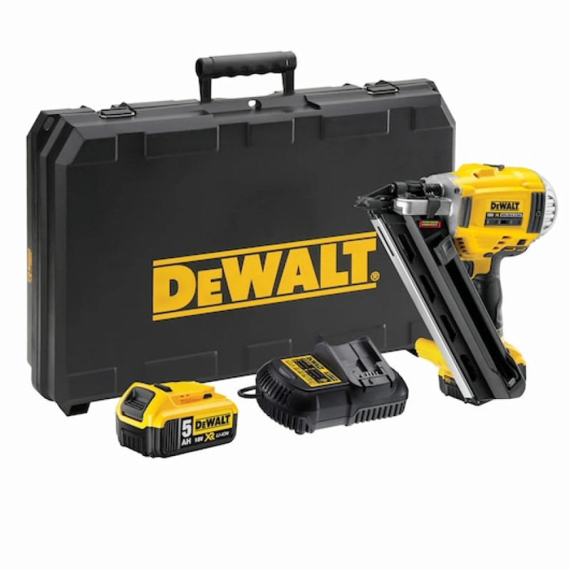 Dewalt 18v Xr Li-ion Kulløs  -gears Sømpistol   Dcn692p2-qw