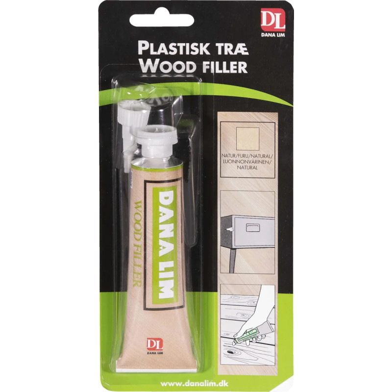 Dl Plastisk Træ 638 Natur 75ml 63871