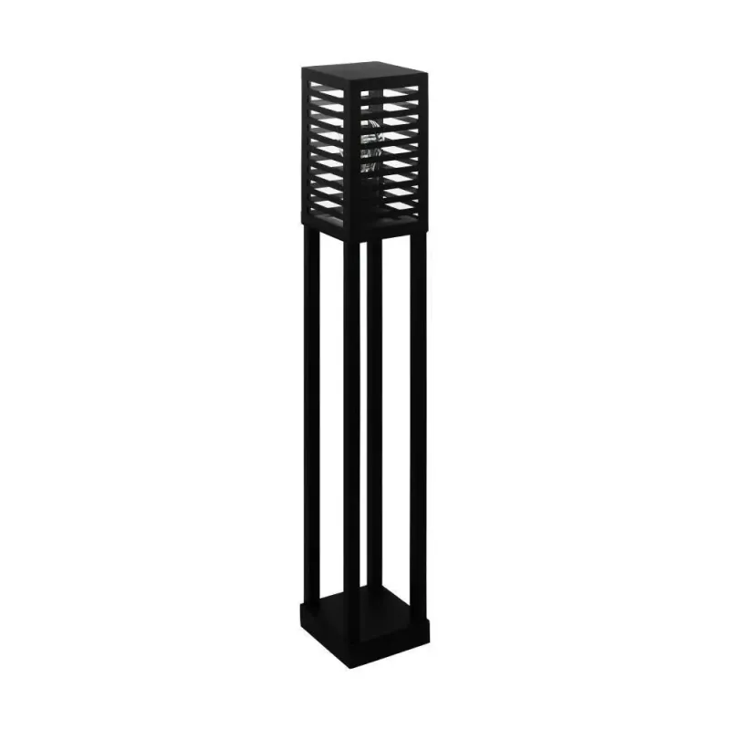 Eglo Alamonte Ude Stander E27 Ip44 H1000 Sort Udendørslampe 900139