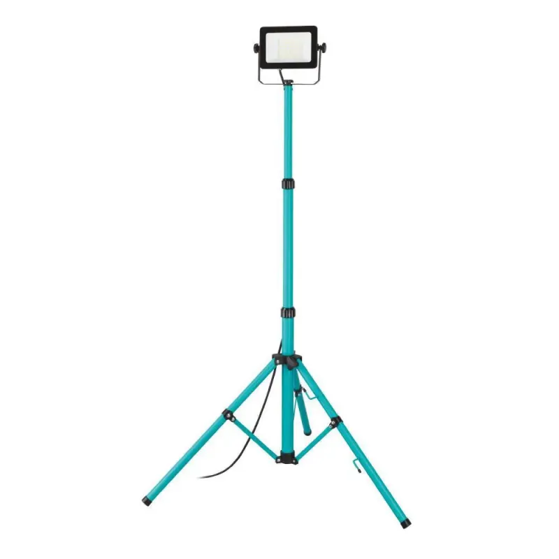 Eglo Arbejdslampe Stativ 30w 2500lm Ip65 Turkis Arbejdslampelampe 900537