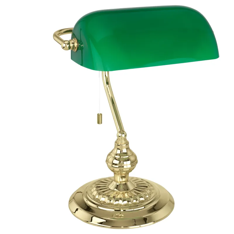 Eglo Banker Bord Ms Grøn Bordlampe 90967