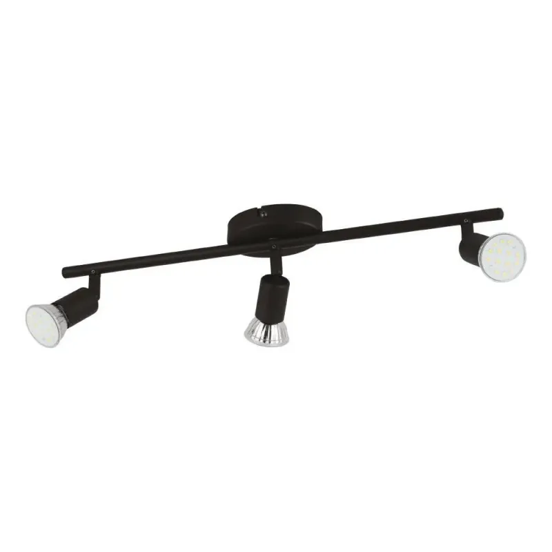 Eglo Buzz Spotskinne 3l Sort Spotlampe 32431