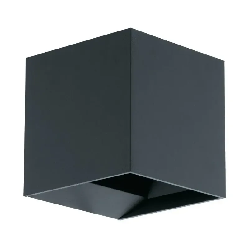 Eglo Calpino Ude Væg 2x3 3w 2x340lm 3000k Ip54 Antracit Udendørslampe 97242