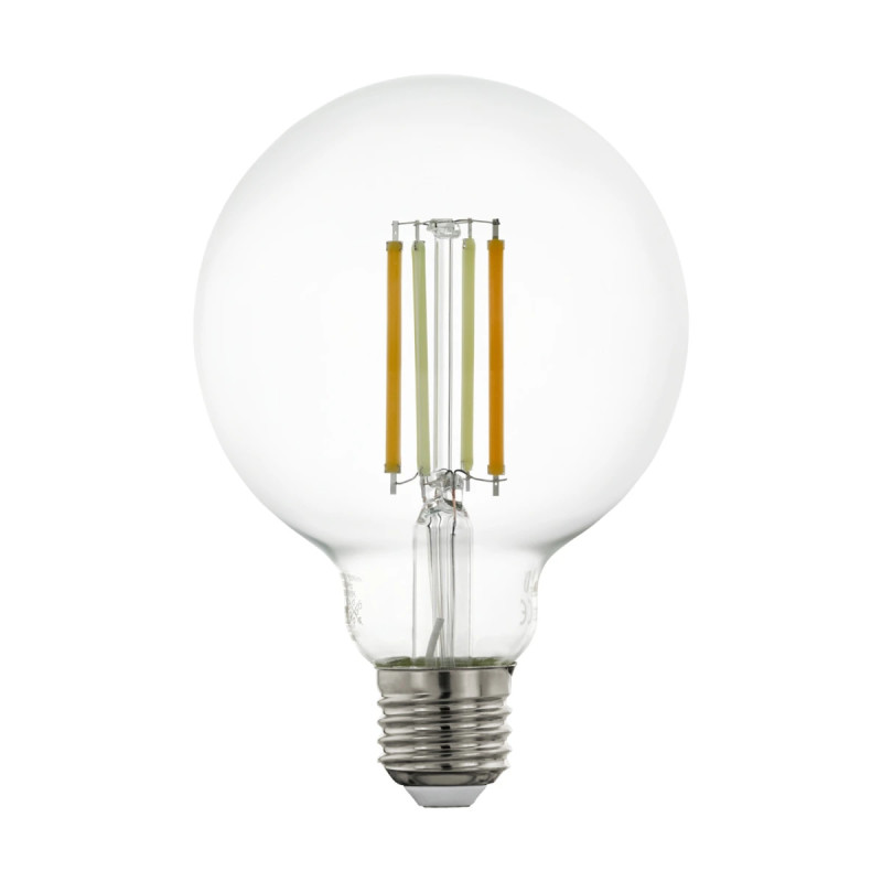 Eglo E27 Led-  G95 6w 806lm 2200-6500k Klar Lyskildelampe 12239