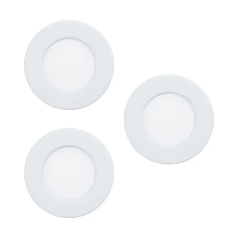 Eglo Fueva   Indbyg  Sæt ø86 3x2 7w 990lm 3000k Hvid Indbygninglampe 99135