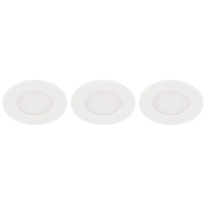 Eglo Fueva   Indbyg  ø86 3x2 8w 1020lm 3000k  -trin Ip44 Hvid Indbygninglampe 31172