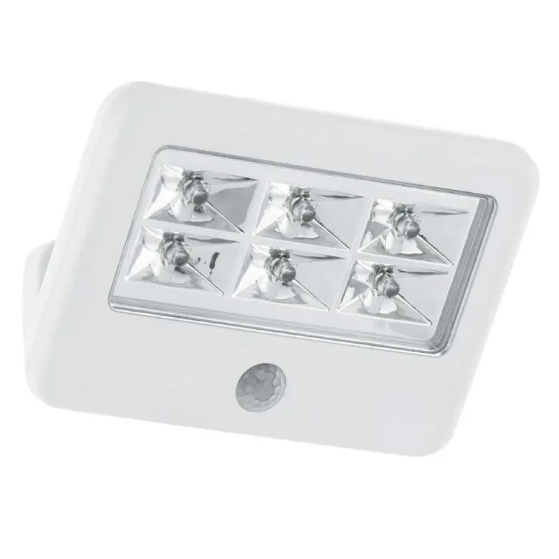 Eglo Gavello Ude Væg   Sensor 20lm   Batteri Hvid 4000k Udendørslampe 33289
