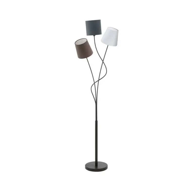 Eglo Maronda Gulv 3l Hvid Antracit Brun Gulvlampe 94995